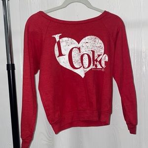 Vintage Coca Cola sweater, S